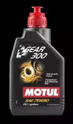 105777 — Масло тансмиссионное GEAR 300 75W90 1 литр  (API GL4/GL5, MILL2105D) MOTUL