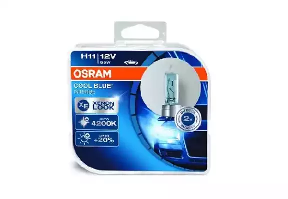64211CBIHCB — Автолампа OSRAM H11 55 PGJ19-2+20% BLUE INTENSE 4200K 12V,1,10 64211CBI-HCB OSRAM