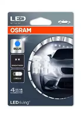 2880BL02B — Автолампа OSRAM W5W W2.1 9.5d LED BLUE, 2 шт. 12V, 1, 5 2880BL-02B OSRAM