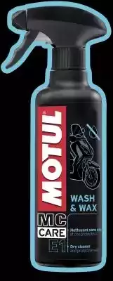 102996 — Шампунь E1 WASH  WAX с полиролью 400мл MOTUL