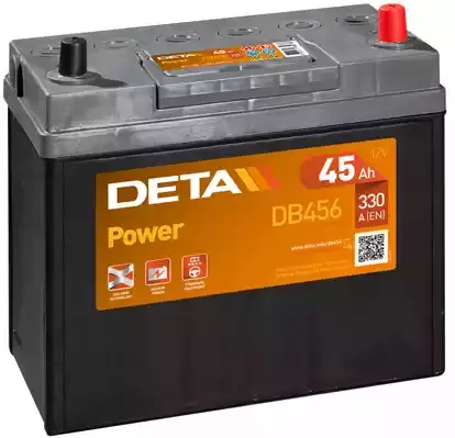 DB456 — Аккумулятор(емкость а/ч. 45, напряжение v 12) DETA