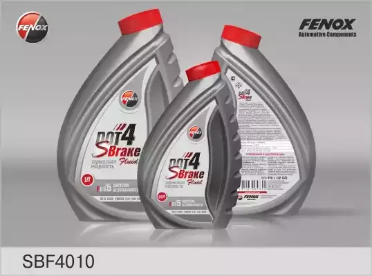 SBF4010 — Жидкость тормозная FENOX Sbrake DOT4 1 л SBF4010 FENOX